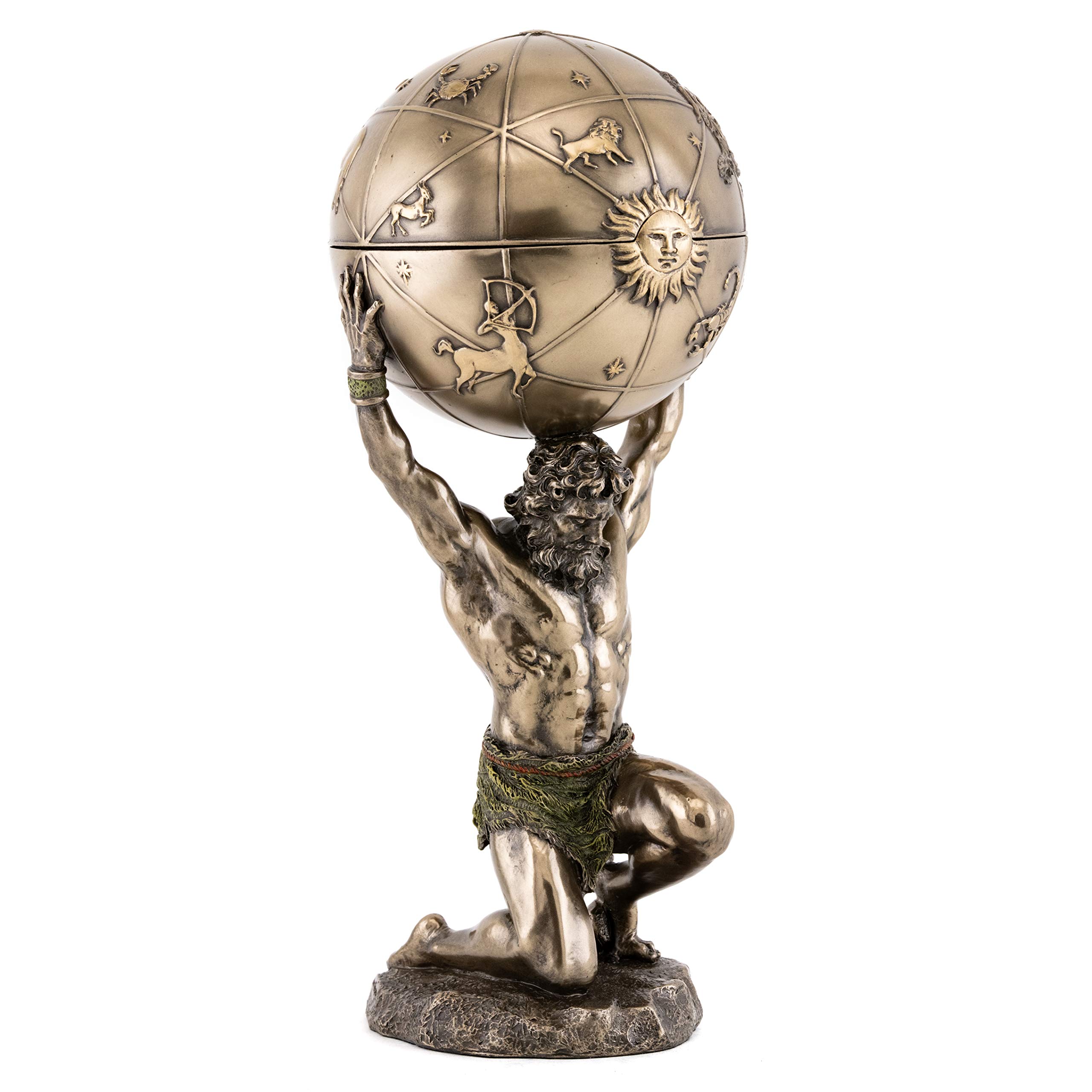 Amazon.com: Top Collection Greek God Atlas Statue with Globe
